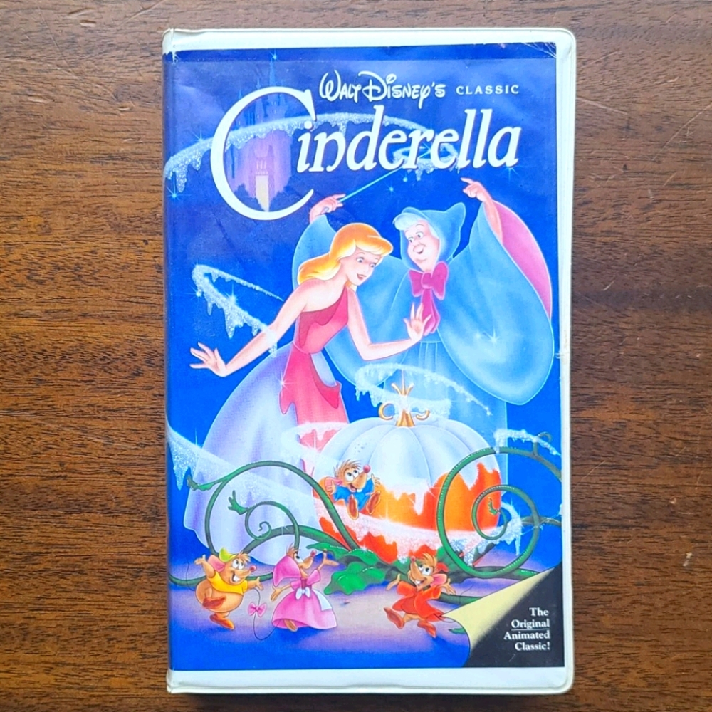 Cinderella Black Diamond movie vhs Disney